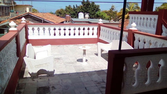 'Roof terrace' Casas particulares are an alternative to hotels in Cuba.